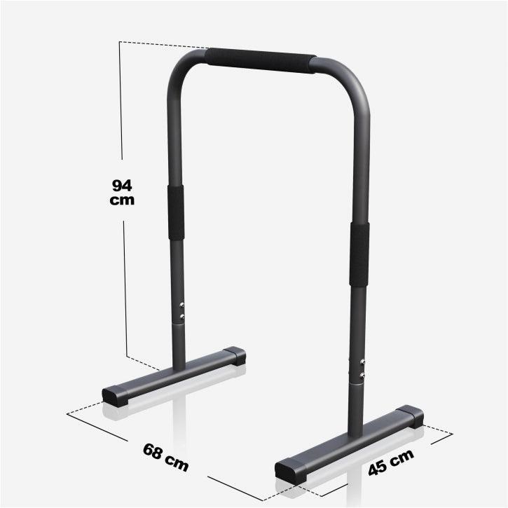 GORILLA SPORTS Push Up Stand Dip Barren