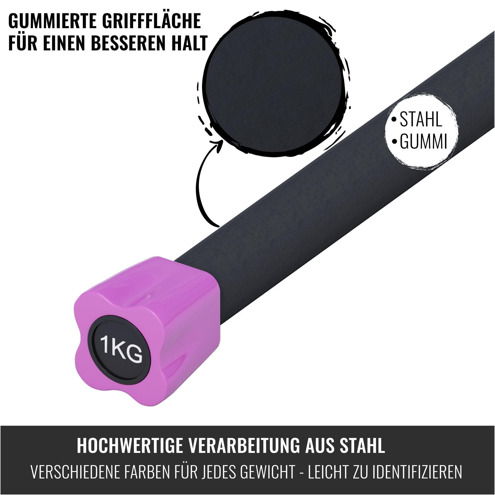 Gewichtsstange Aerobic 1 - 10 kg 2/7