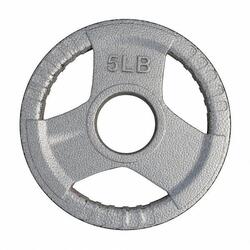 DISQUE OLYMPIQUE EN FONTE GRIS AVEC POIGNÉES 51MM | AU CHOIX DE 1,25KG À 20KG