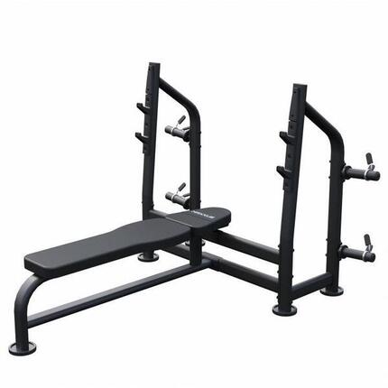 Banc Musculation avec Support PRO - Professionnel Developpe Couche, Max 390kg