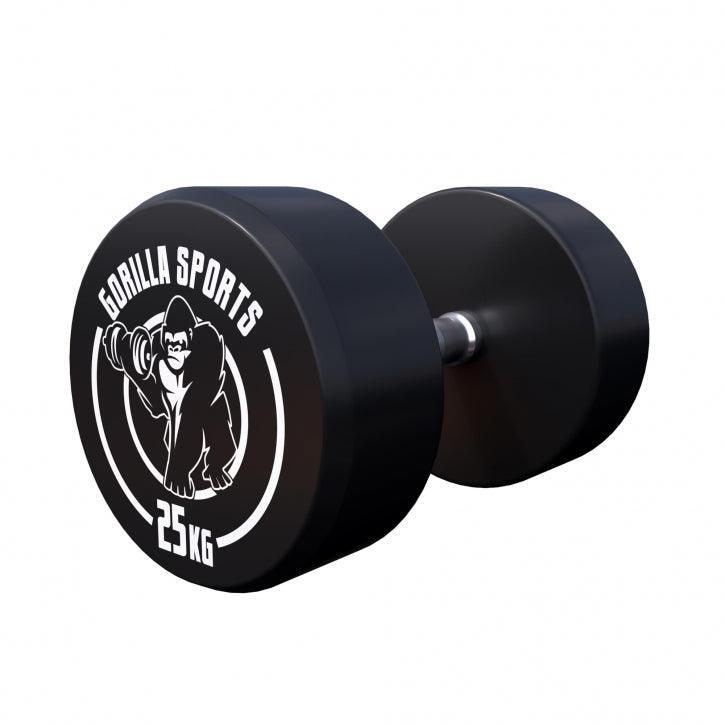 HALTÈRE MONOBLOC ROND | MUSCULATION | 2 X 7,5 KG 2/5