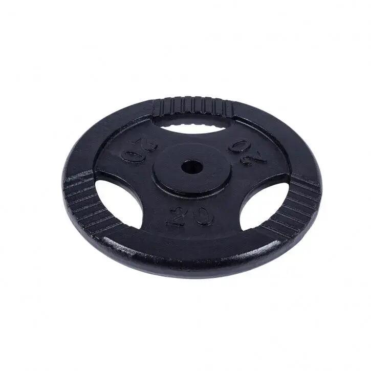 Obciążenie (1,25 - 20 kg) 31mm talerz żeliwny grip z uchwytami Gorilla Sports 6/7