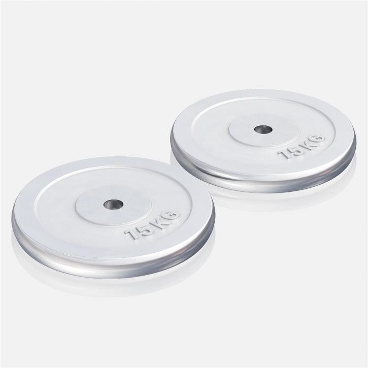 DISQUE DE MUSCULATION CHROMÉ | DIAM 31 MM | AU CHOIX DE 1,25KG À 30KG 4/7