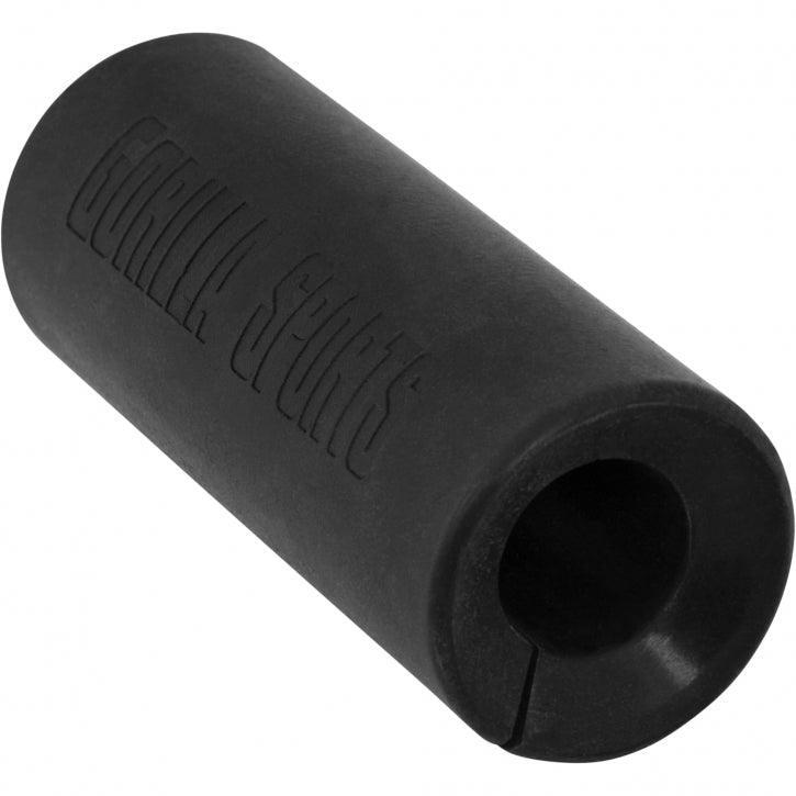 Mânere de gantere din silicon negru 8/12