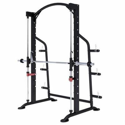 Multipress - power rack - squat rack - krachtstation - zwart