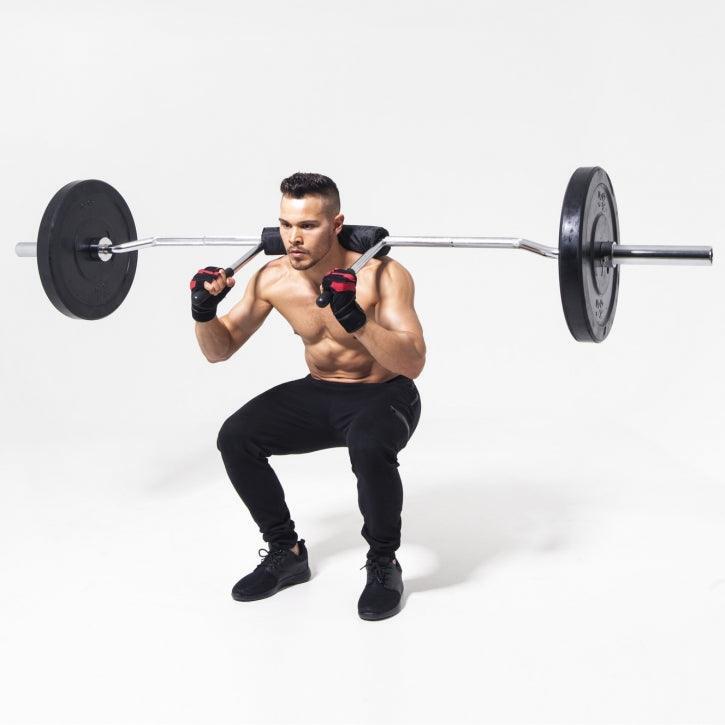 BARRE A SQUATS OLYMPIQUE / SAFETY SQUAT BARRE | DIAMETRE 50 MM | MUSCULATION