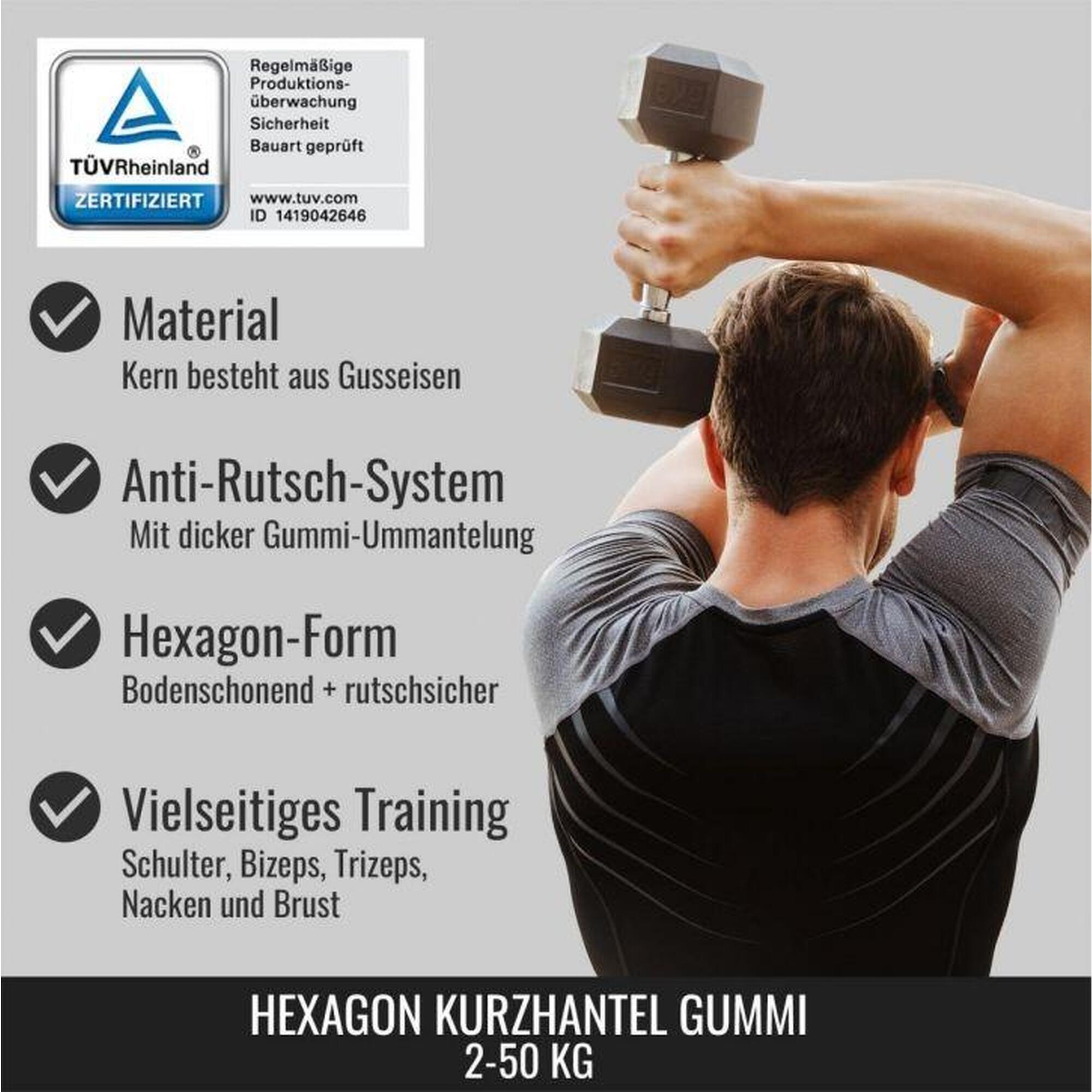 Gantera Hexagonala de la 2,5 Kg la 50 kg