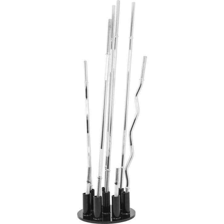 SUPPORT RANGEMENT POUR BARRES LONGUES 31 MM A 51 MM | MUSCULATION 4/5