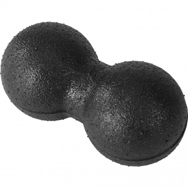 GORILLA SPORTS Bola Masaje Fascia  forma Cacahuete  Gorilla Sportas Negro Diámetro 8,2cm