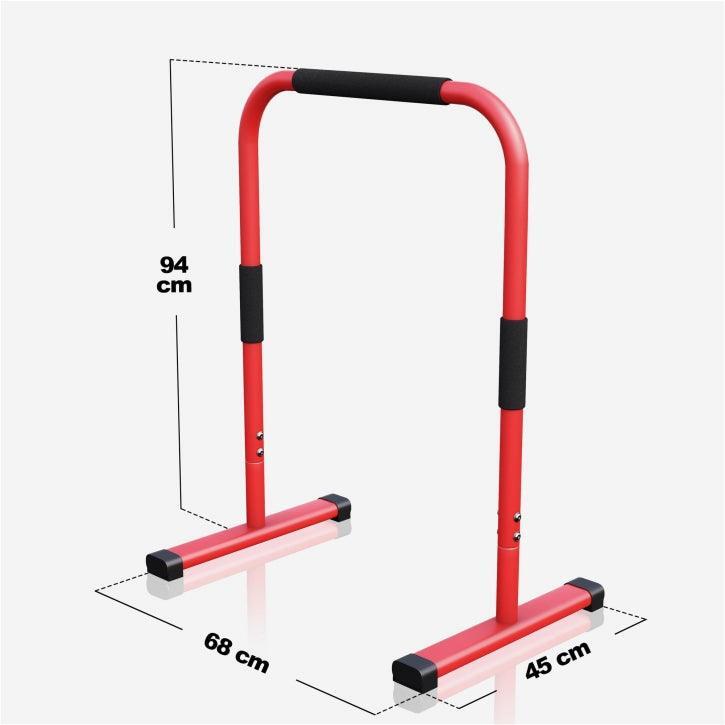 BARRES PARALLÈLES | BARRES A DIPS ET CROSS TRAINING | 94CM | COLORIS AU CHOIX 4/7