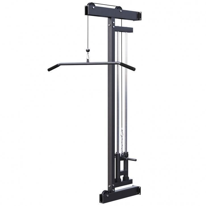 Torre de Tiro Musculación Gorilla Sports Negro para Pared 4/7
