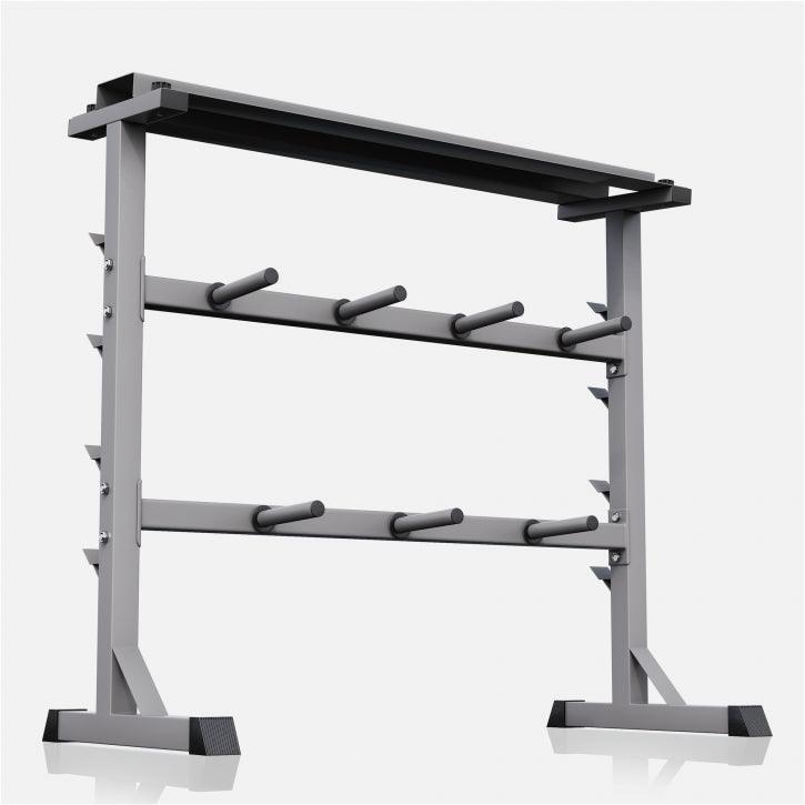 Rack di stoccaggio GORILLA SPORTS in acciaio 120x50x96 cm nero/grigio 4/7