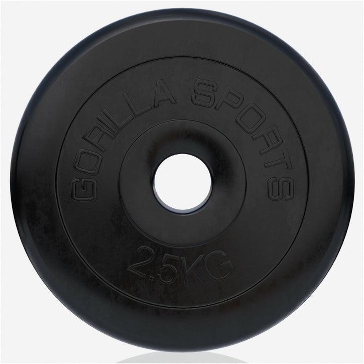 Disques de poids en caoutchouc avec alésage de 31 mm - De 0,5 KG à 30 KG 3/7