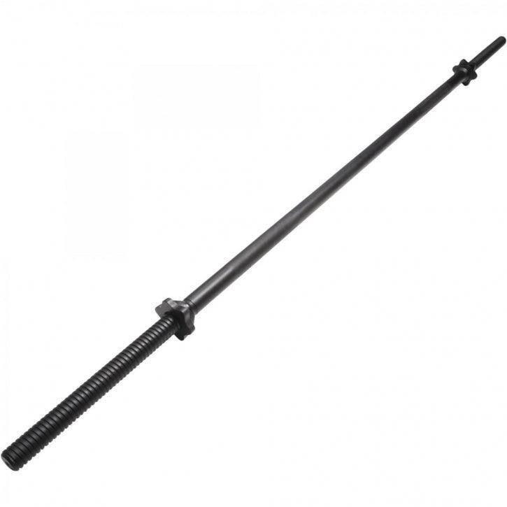Barra de Pesas Gorilla Sports en Negro de 170cm Diámetro 30/31 cm 3/7