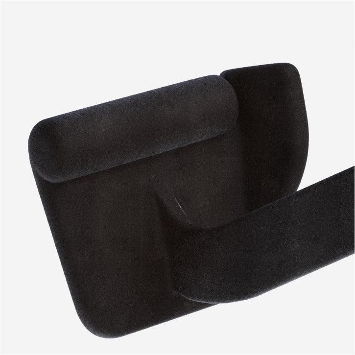 Gorilla Sports Brede Roeigreep - Zwart - Rubber Coating - Handgreep - Anti-slip 4/7