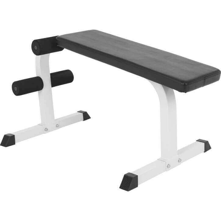BANC DE MUSCULATION DC / ABDOMINAUX DÉCLINÉ FIXE / BANC SIT UP BLANC | MUSCULATI 2/7