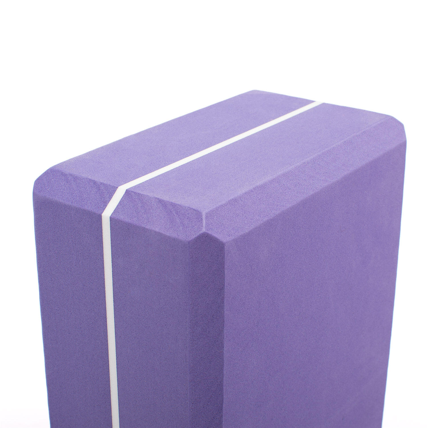 Yoga Asana Brick XXL lila EVA Schaum 3/6