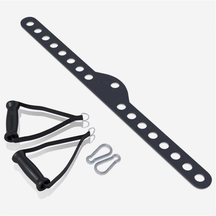 Gorilla Sports Multihook Bar 100 cm, Matte Black Steel, 200 kg 7/7