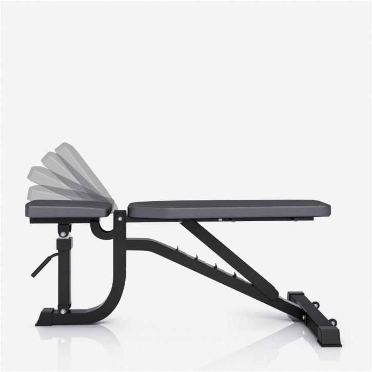 Banco Musculación Multi Incline Pro Gorilla Sports Negro 5/7