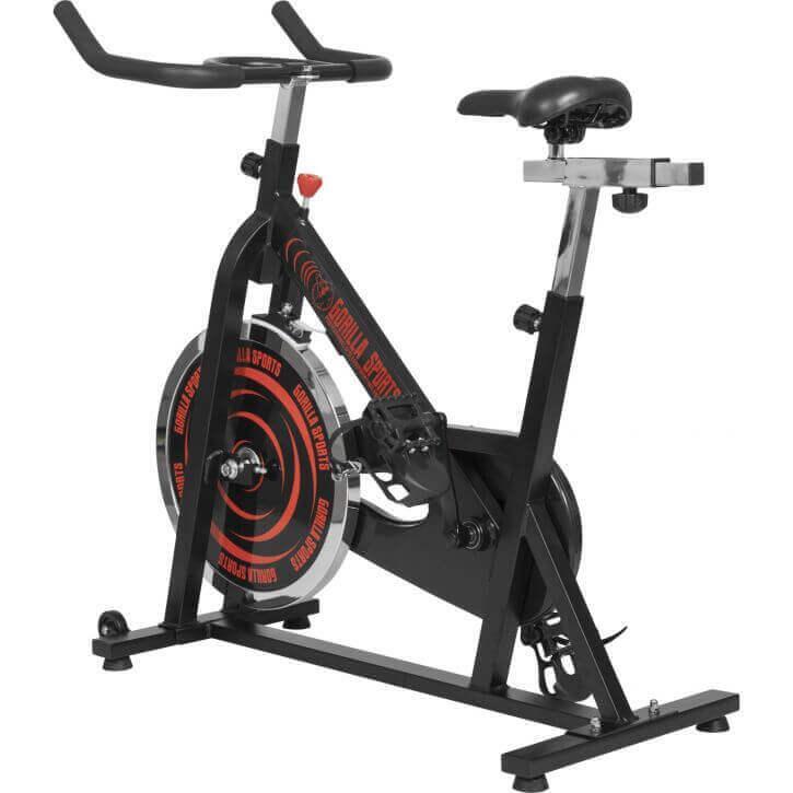 Bicicleta Indoor  Gorilla Sports Rojo/Negro 2/7