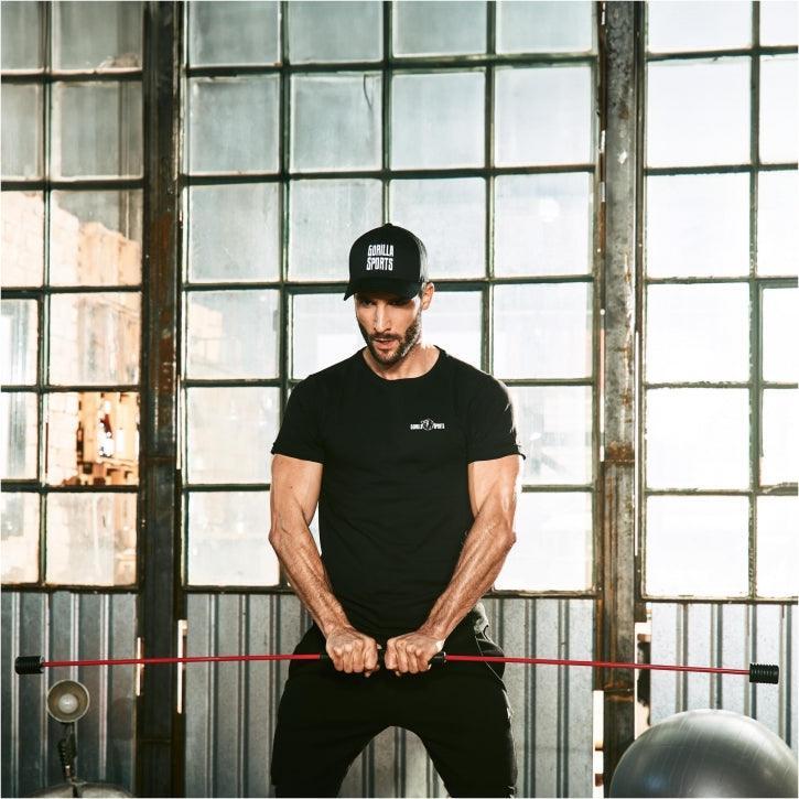 Drążek drgający  Gorilla Sports flexi bar 160 cm