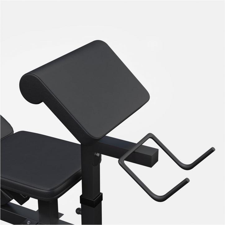 Universele Halterbank Zwart - Verstelbare Fitness Bank - Homegym Bank - 7/7