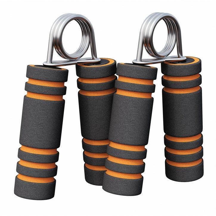 Gorilla Sports - Lot De 2 Pinces A Ressort Pour Musculation Des Doigts | Accessoire Musculation - Handgrip - Jaune|orange - Taille Unique - Decathlon