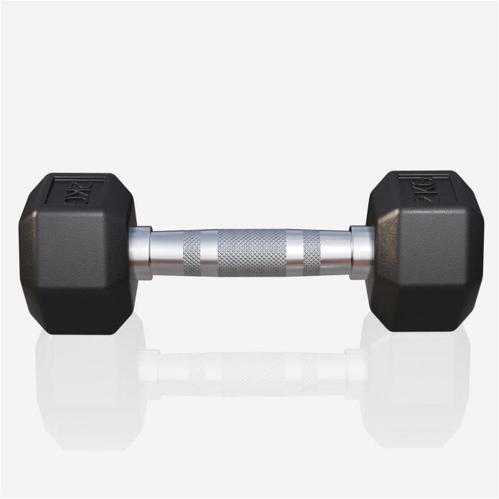HALTÈRE HEXAGONAL PRO | PREMIUM | MUSCULATION | AU CHOIX DE 2KG À 50KG 3/7
