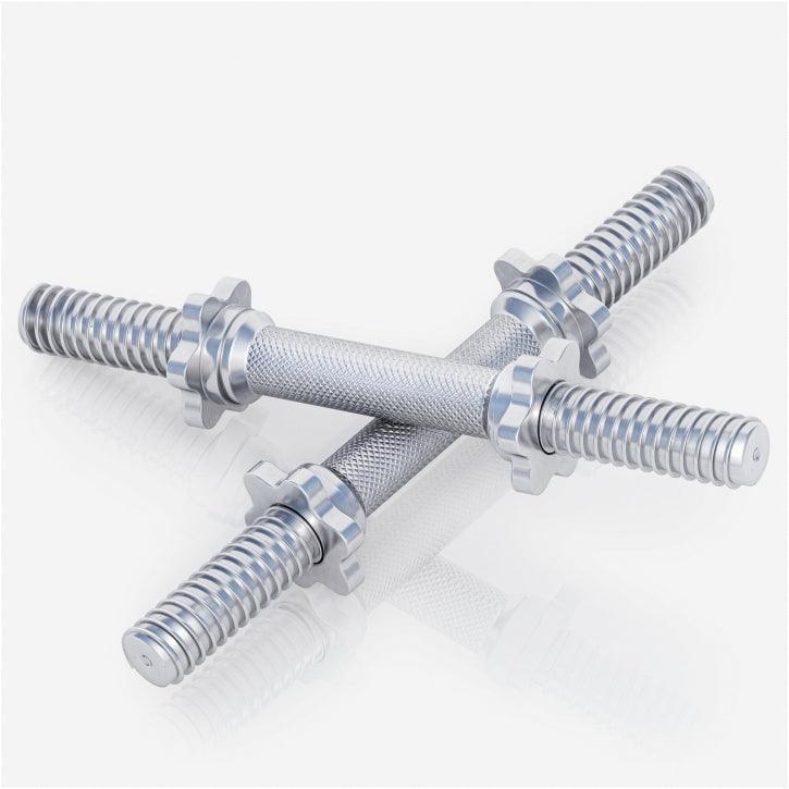 Zestaw 2 sztuki gryfy 42 cm chromowane gwintowane