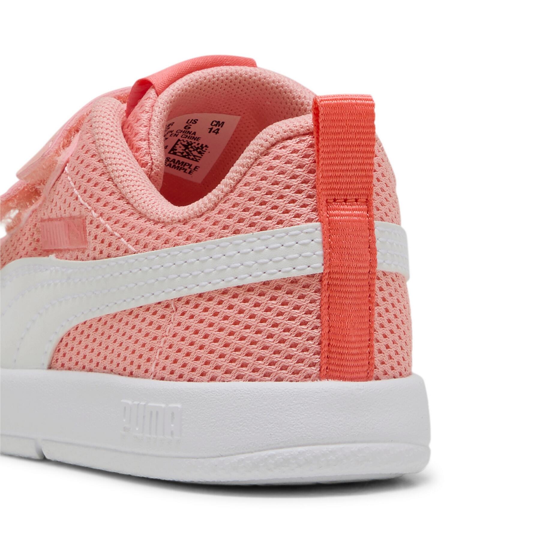 Scarpe da ginnastica Puma Courtflex V3 Mesh Inf Clyde, Rosa, Bambini 6/6