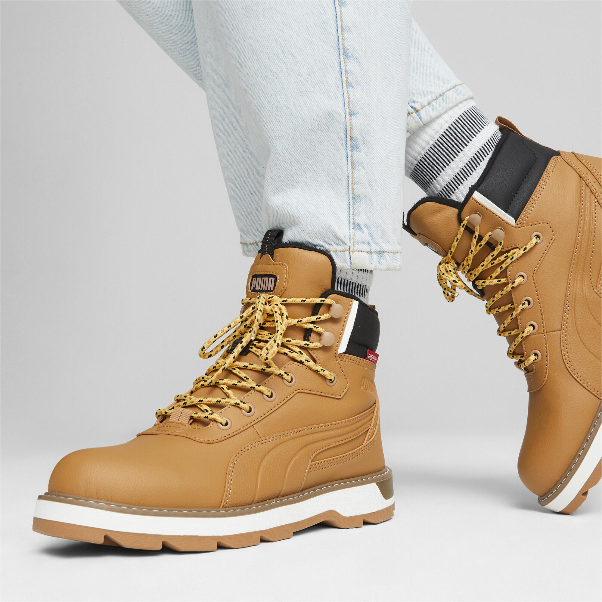 Puma Desierto v3 Stiefel braun taffy waterproof 393928 7/7