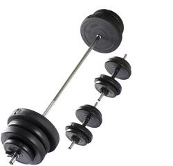 Ensemble d'haltères réglables - Ensemble d'haltères - 30,5 kg