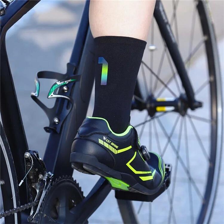 Reflektierende Digitale Fahrradsocken Größe 39-46 - 9 7/7