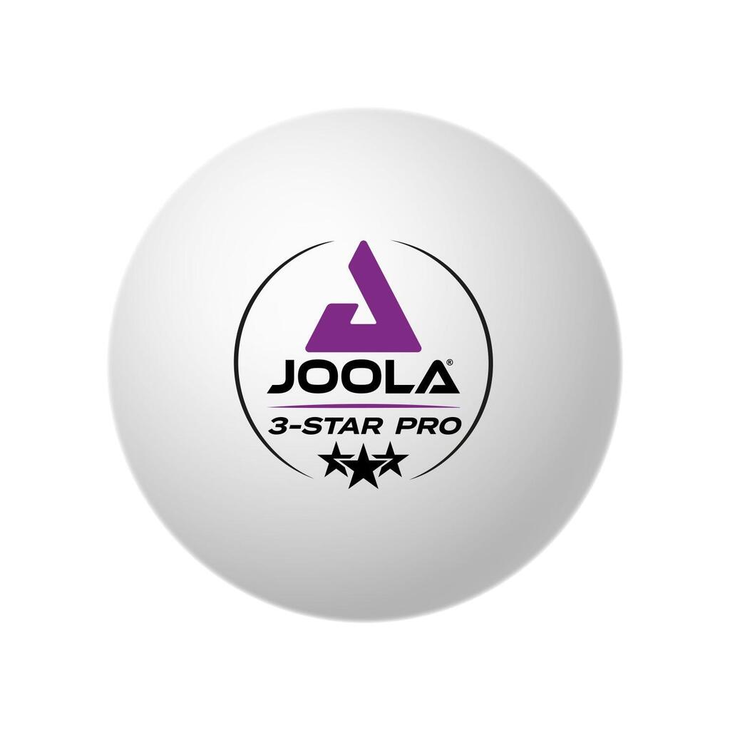 Table tennis balls JOOLA 3-Star Pro white 24 CT
