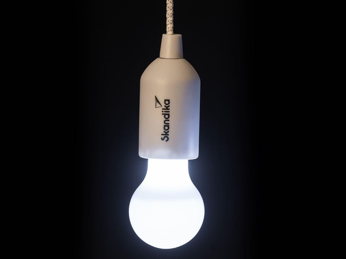 Lampe de camping Narvik | Set de 4 lampes LED, Pull Light, à piles 6/7