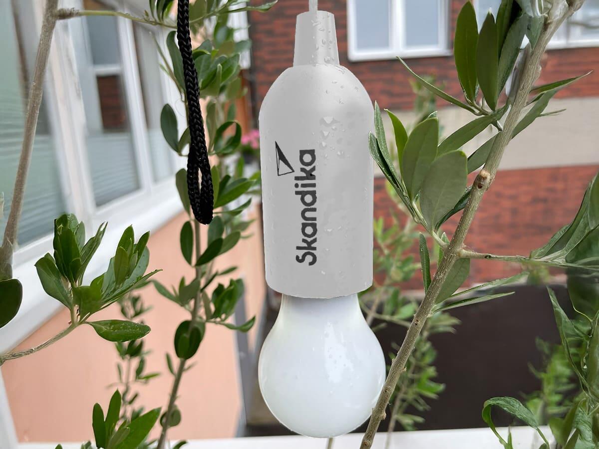 Lampe de camping Narvik | Set de 4 lampes LED, Pull Light, à piles 5/7