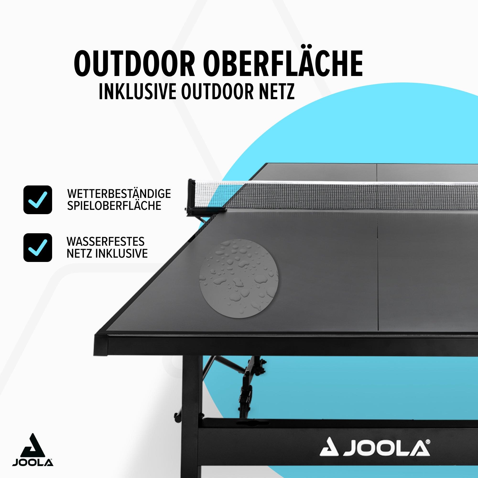 Tavolo da tennis di tavolo JOOLA BLACK OUTDOOR 3/6