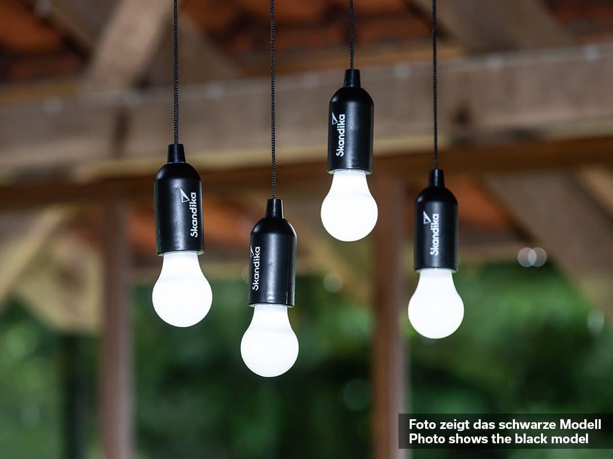 Campinglamp Narvik | Set van 4, LED Lamp, Treklicht, Batterijgevoed 7/7