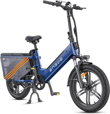 Engwe le20 cargo ebike 250w met dubbele accu 48v 38,4ah