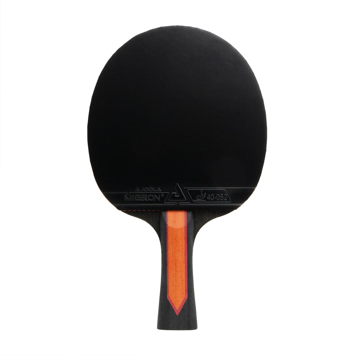 JOOLA Tafeltennisbatje Red Carbon Control – Carbon tafeltennisbatje met Vizon bekleding en magneetbox