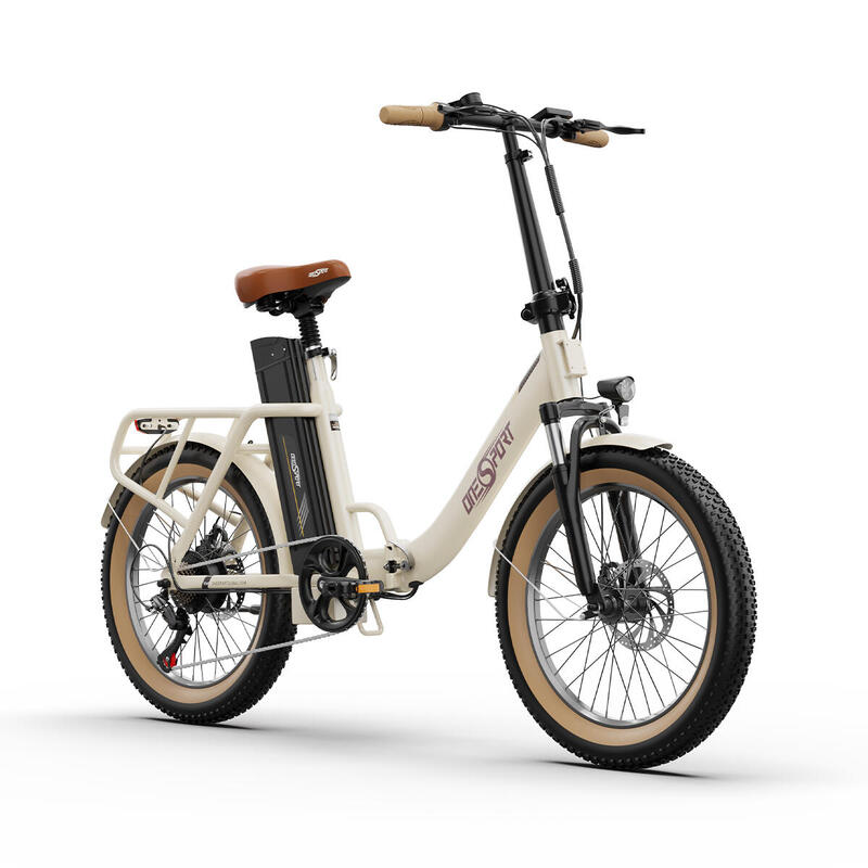 Bicicleta elétrica ONESPORT OT16 de 20 polegadas, 250 W, bateria de 48 V e 17 Ah
