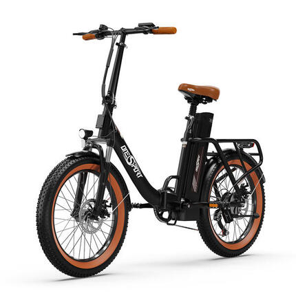 Vélo électrique pliant adulte Onesport OT16-2 avec pneus larges et transmission