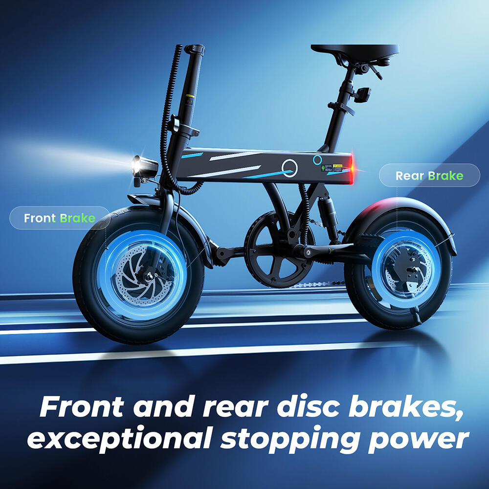 iScooter EB1 36V 7,8Ah Elektrofahrrad mit 14-Zoll-Reifen 5/7