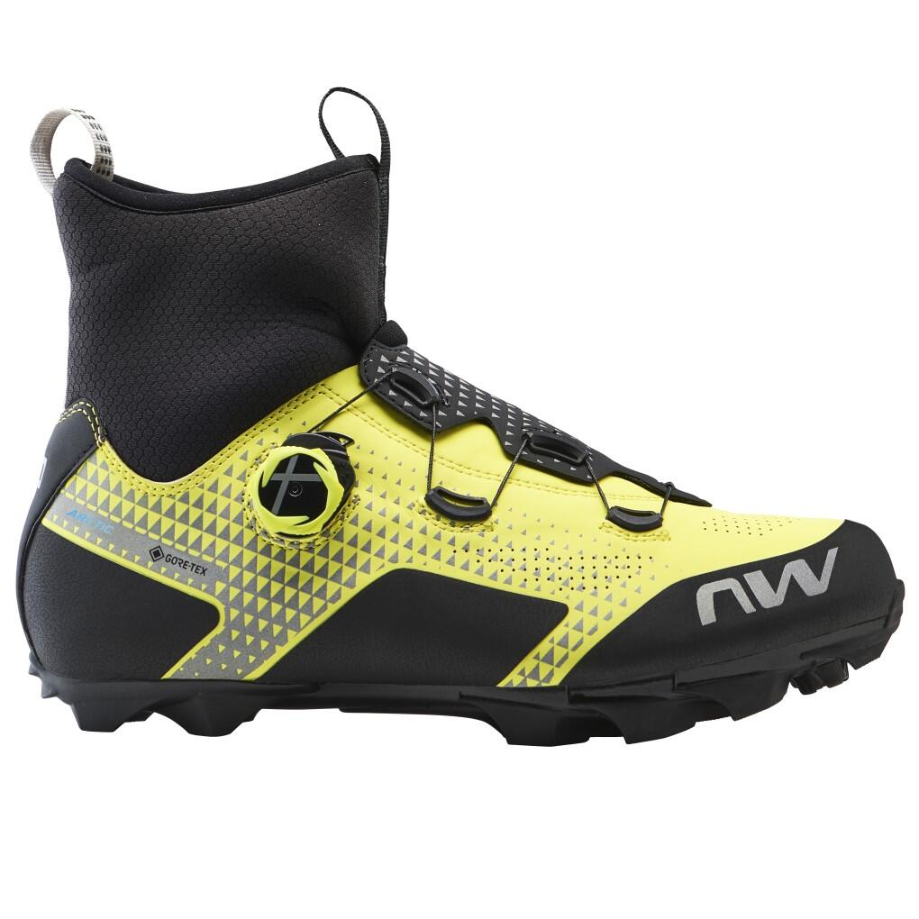 NORTHWAVE Zapatillas Ciclismo CELSIUS XC ARC. GTX Amarillo Fluo-Negro 2024-25