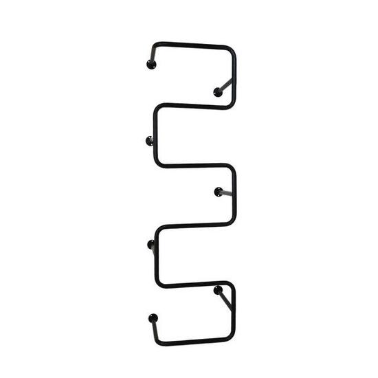 Zickzack Sprossenwand – Deckenmontage Slim Schwarz