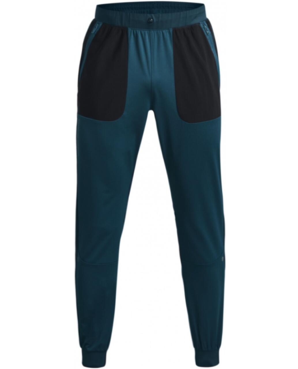 UNDER ARMOUR Under Armour Men's Pants UA Rush Knit Blue Trousers