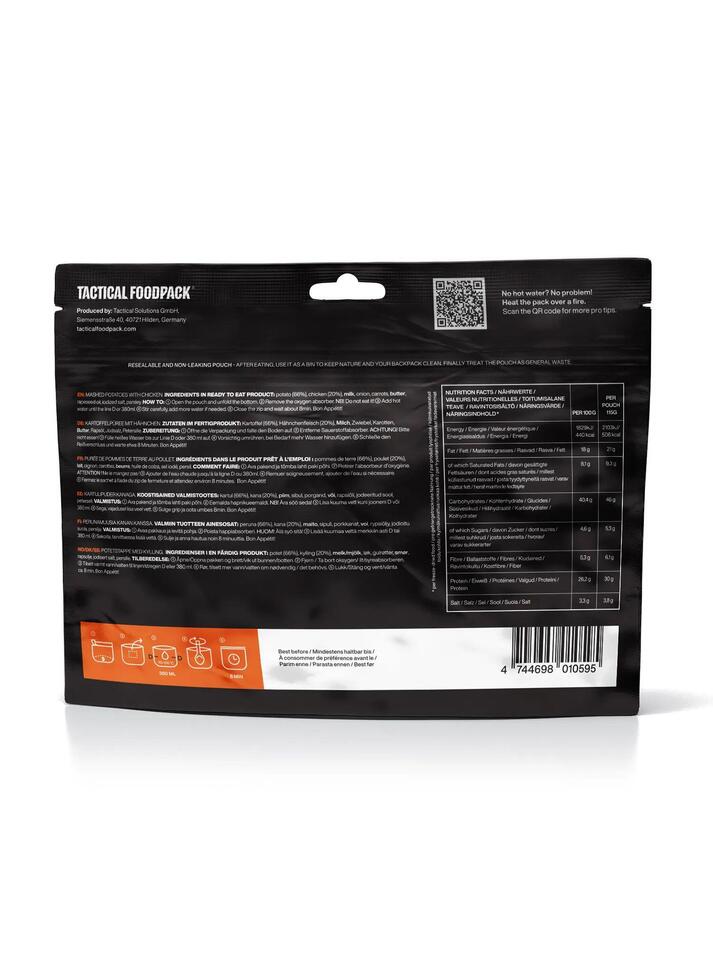 Liofilizat Tactical Foodpack Puree ziemniaczane z kurczakiem 495 g