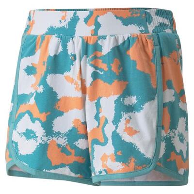 Pantaloncini Sportivi per Bambini Puma Alpha AOP Bianco