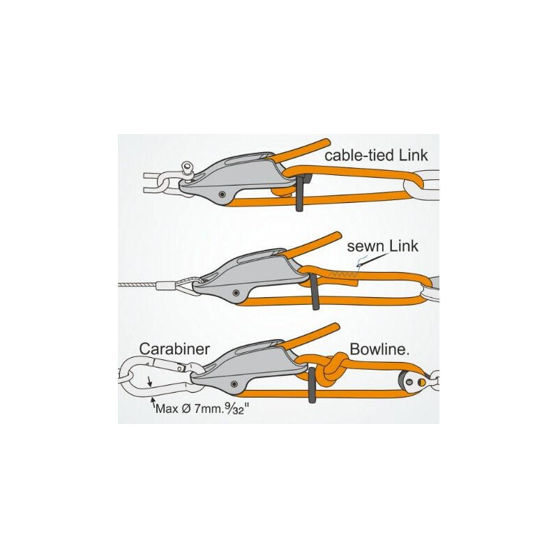 Coinceur Clamcleat pour trapeze_CL253AN - Clamcleat 2/3