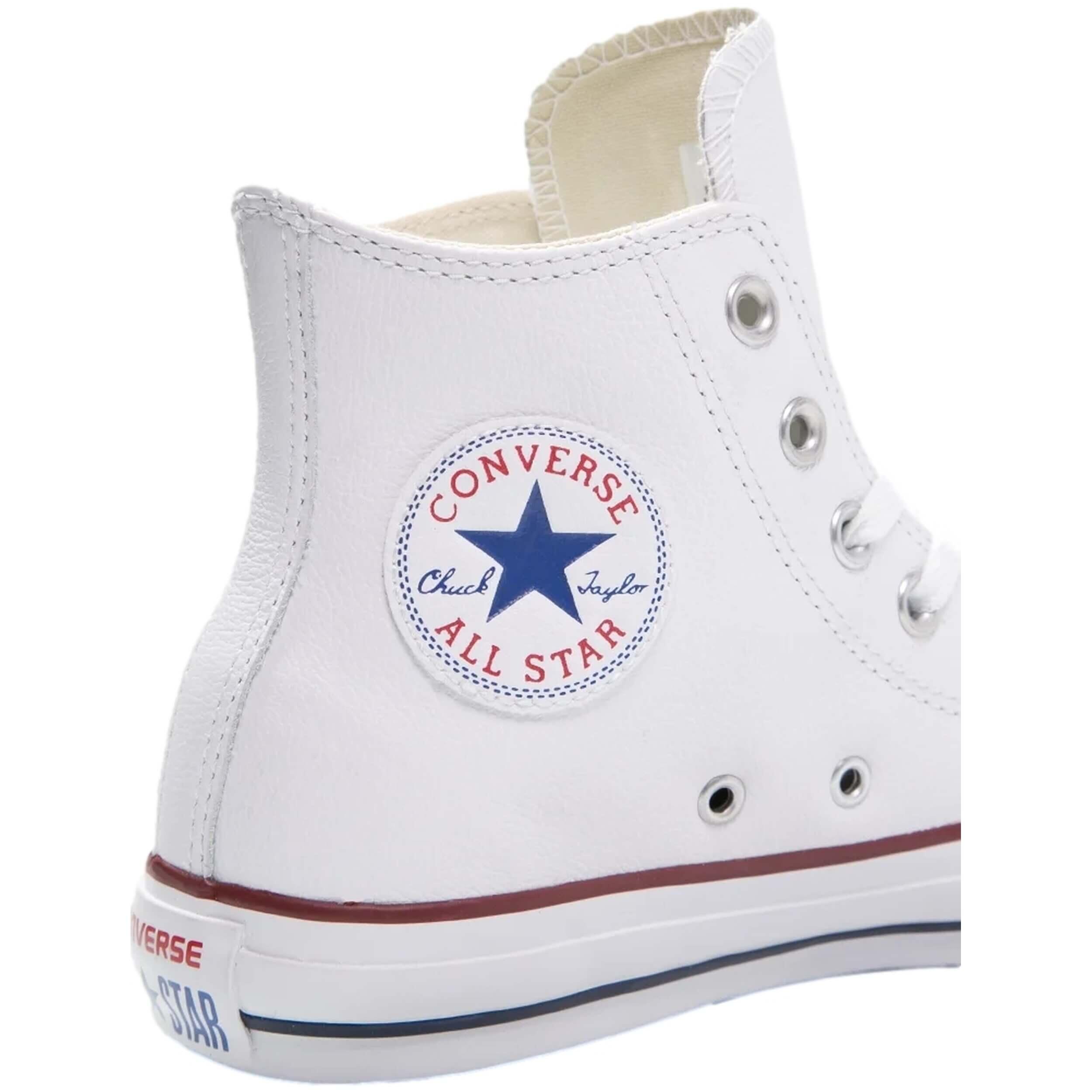 Chaussures montantes à lacet en cuir pour adulte Chuck Taylor All Star Leather 6/6